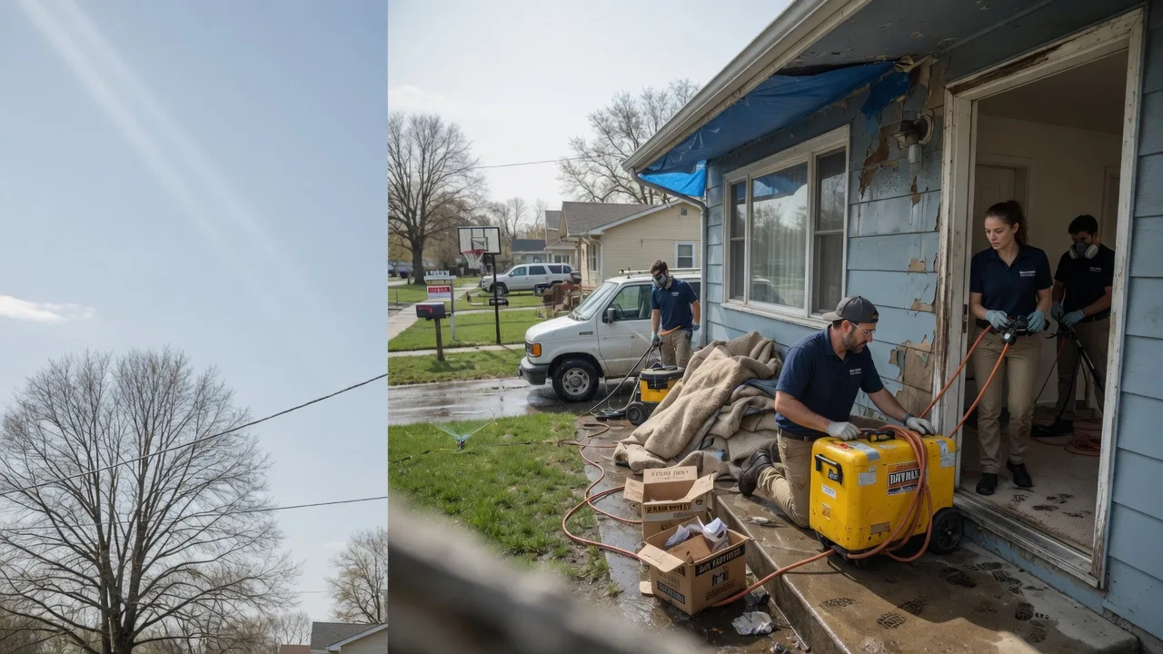 Basement Flood Cleanup in Milltown, IN near me